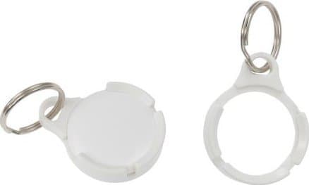 Brodit 216215, Ring, Vit, Key finder ring, Apple AirTag, 34 mm, 34 mm
