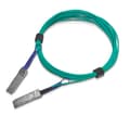 Miniatyrbild 2 av 3: NVIDIA - 100GBase-AOC direktanslutningskabel - QSFP till QSFP - fiberoptisk - Active Optical Cable (AOC), halogenfri