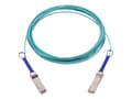 Miniatyrbild 1 av 3: NVIDIA - 100GBase-AOC direktanslutningskabel - QSFP till QSFP - fiberoptisk - Active Optical Cable (AOC), halogenfri