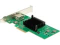 Pikkukuva 4 / 4: Inter-Tech ST-7267, PCIe, RJ-45, PCI 2.0, Vihreä, Hopea, PC, Passiivinen