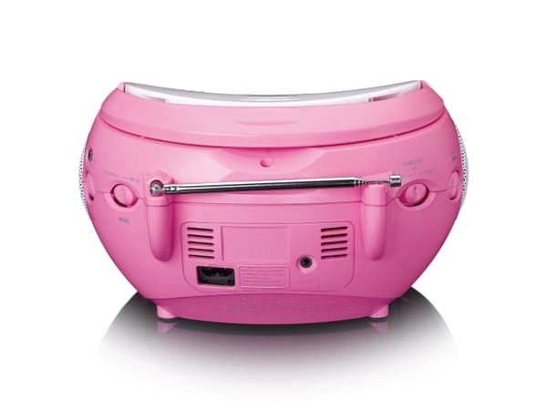 Lenco SCD-24PK kids, Kannettava, FM, Automaattinen skannaus, 4 W, 60 dB, LCD
