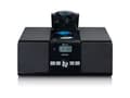 Miniatyrbilde 3 av 5: Lenco MC-030BK, Hjemmelydanlegg (mikro), Sort, 1 disker, Topp, 10 W, FM