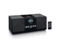 Miniatyrbilde 2 av 5: Lenco MC-030BK, Hjemmelydanlegg (mikro), Sort, 1 disker, Topp, 10 W, FM