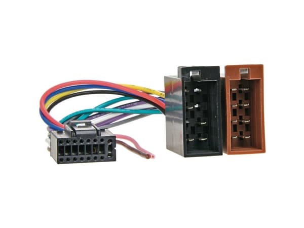 ACV 459006, ISO-sovitin, Quadlock 16-nastainen, Quadlock 16-nastainen, Naarasliitin, Naarasliitin, KD-AVX 1/KD-DV 5000/KD-RX 30/KD-FX 12/150/KD-LX 3