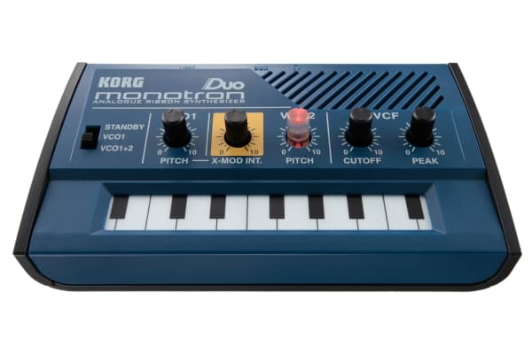 Korg Monotron DUO, Analog synthesizer, Rotations-, Blå, Batteri, AAA, 8 h