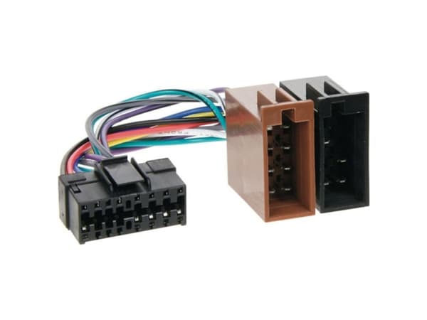 ACV 459002, ISO-adapter, Quadlock 16-pinner, Quadlock 16-pinner, Hunkjønn, Hunkjønn, KS-F 100/110/162/KD-LH 810/811/KD-LHX 502/KS-LX 3R/KS-FX 12/100/