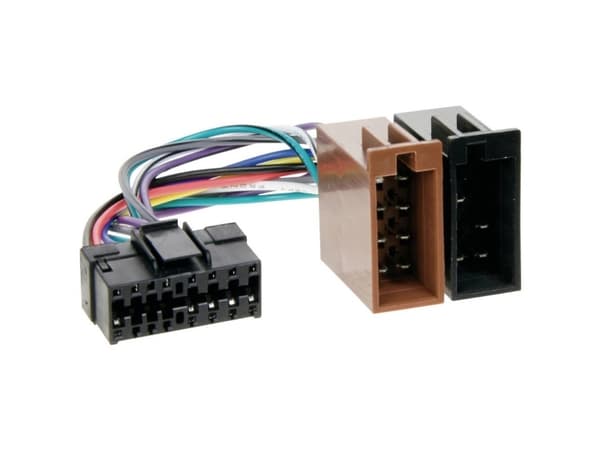 ACV 459002, ISO-adapter, Quadlock 16-pinner, Quadlock 16-pinner, Hunkjønn, Hunkjønn, KS-F 100/110/162/KD-LH 810/811/KD-LHX 502/KS-LX 3R/KS-FX 12/100/