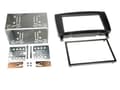 Pikkukuva 1 / 2: ACV Facia plate 2-DIN, Ramme, Mercedes CLK:2004, 2005, 2006, 2007, 2008, 2009, 2010, Sort, Metalli, Metalli, Fuld ramme
