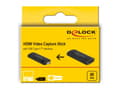 Miniatyrbilde 3 av 4: Delock - Videoopptaksadapter - USB-C 2.0 - svart