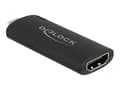 Miniatyrbilde 1 av 4: Delock - Videoopptaksadapter - USB-C 2.0 - svart