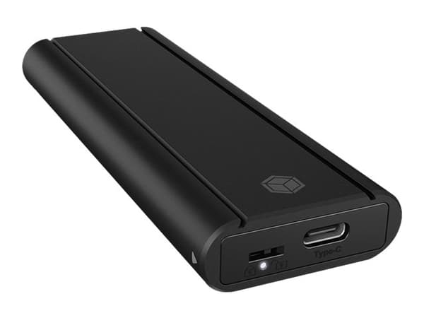 ICY BOX IB-1807MT-C31 - Förvaringslåda - M.2 - M.2 NVMe Card / PCIe (NVMe) - USB 3.2 (Gen 2) - svart
