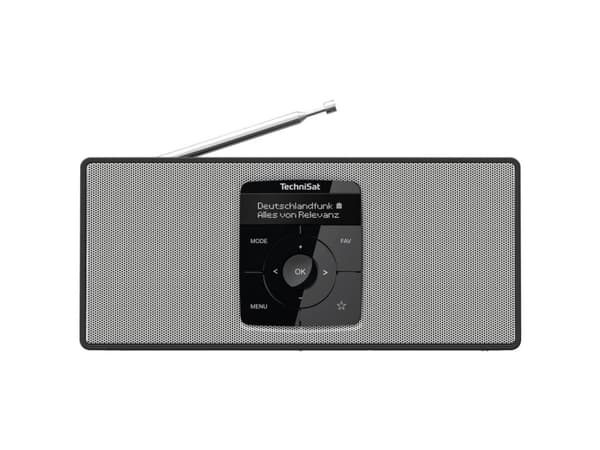 TechniSat DIGITRADIO2S, Bærbar, Digitaalinen, DAB+, 2 W, OLED, 3,5 mm