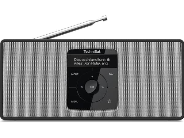 TechniSat DIGITRADIO2S, Bærbar, Digitaalinen, DAB+, 2 W, OLED, 3,5 mm