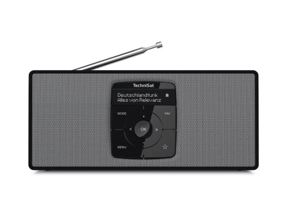 TechniSat DIGITRADIO2S, Bærbar, Digitaalinen, DAB+, 2 W, OLED, 3,5 mm