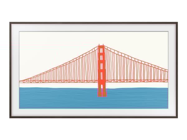 Samsung VG-SCFA43BWBXC, Ramme, Brun, Plast, 109,2 cm (43"), Samsung, The Frame LS03A (2021) 43"