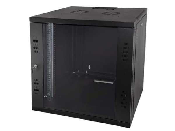 Alantecin seinäasennettava 19 tuuman 15U-kaappi (SW-15U-600-450-N-DSJ-OP-RP-FC)