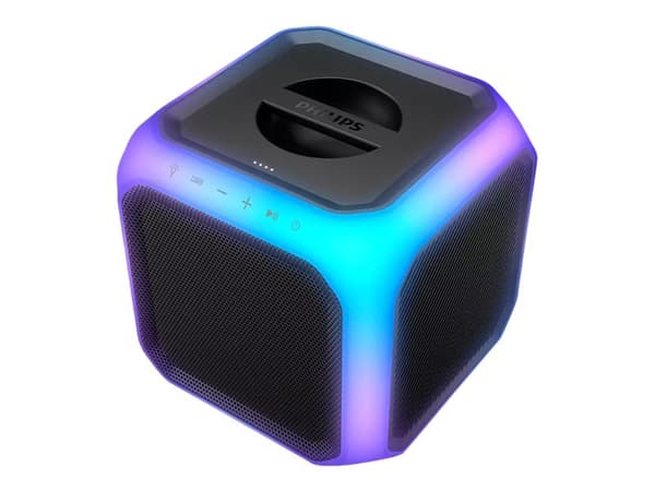 Philips TAX7207 - Selskapshøyttaler - 2,1 kanaler - trådløs - Bluetooth - Appstyrt - 80 watt - toveis