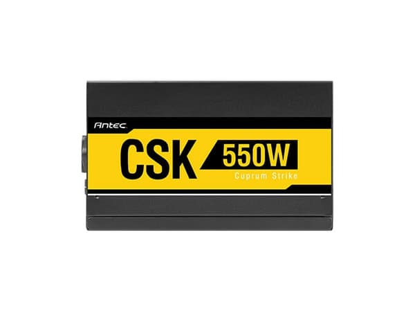 Antec Cuprum Strike CSK550, 550 W, 100 - 240 V, 50 - 60 Hz, 10 - 5 A, Aktiivinen, 110 W