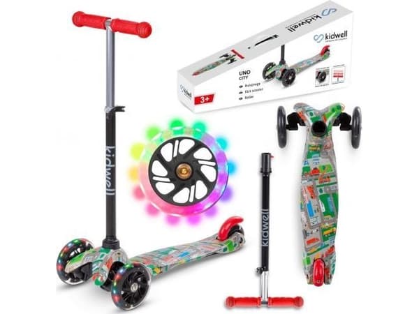 Kidwell Uno Wielokolor Scooter (HUBAUNO01A6)
