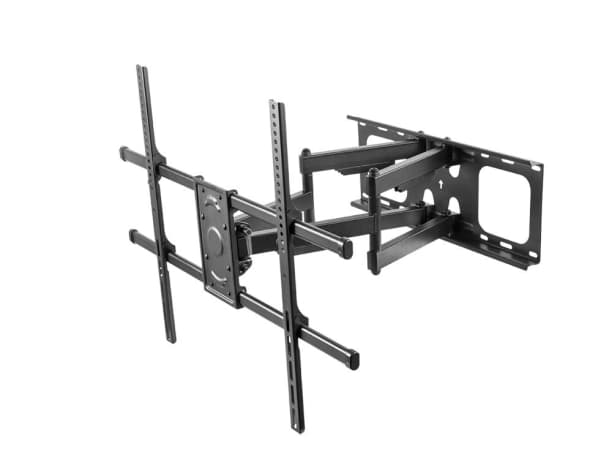 LogiLink BP0151, 200 x 200 mm, 800 x 600 mm, -15 - 5°, -60 - 60°, Terästä, Musta