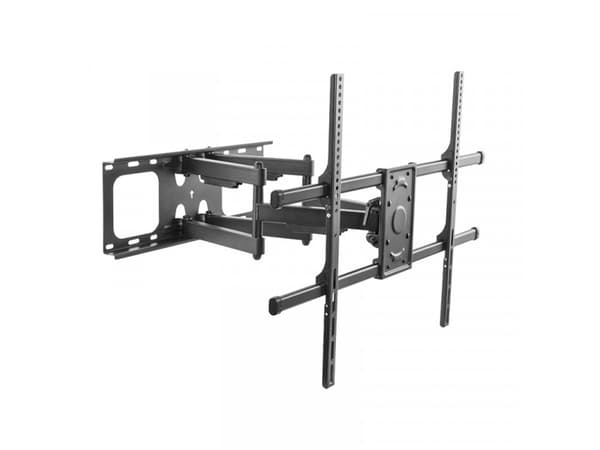 LogiLink BP0151, 200 x 200 mm, 800 x 600 mm, -15 - 5°, -60 - 60°, Terästä, Musta musta