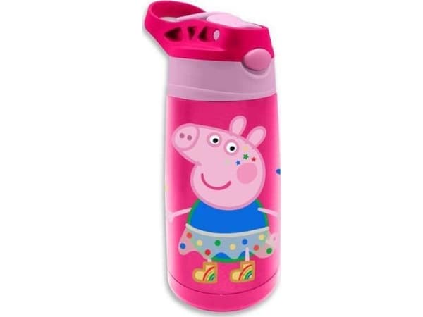 Kids Euroswan Stål Bidon 400ml Peppa Pig PP17062 Kids Euroswan