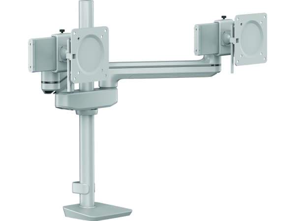 Fellowes Tallo 8613701, Clamp/Grommet, 9 kg, 101,6 cm (40"), 100 x 100 mm, Korkeudensäätö, Hopea