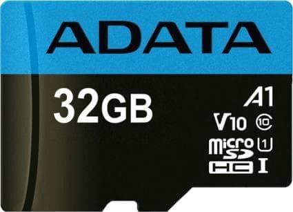 ADATA Premier - Flashminnekort (microSDHC til SD-adapter inkludert) - 32 GB - UHS Class 1 / Class10 - microSDHC UHS-I - for detaljhandel