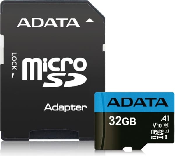 ADATA Premier - Flashminnekort (microSDHC til SD-adapter inkludert) - 32 GB - UHS Class 1 / Class10 - microSDHC UHS-I - for detaljhandel