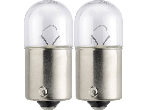 Philips Vision 12814B2 Tradisjonelle kupé- og signallyspærer, 10 W, 12 V, R10W, 2 stykker