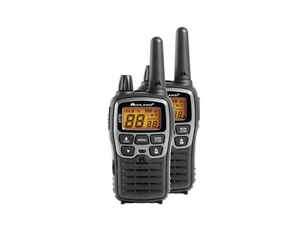 Midland XT70, 24 kanaler, 446.00625 - 446.09375 MHz, LCD, AAA, Alkalinsk, 113 g