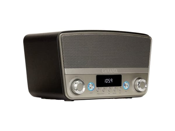 Aiwa BSTU-750BK, Trådløs, 50 W, Grå, Sølv