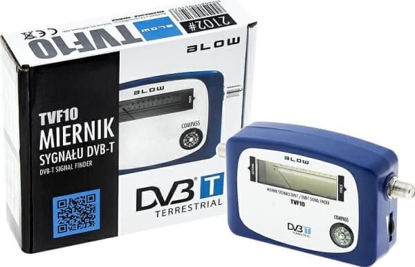 Blås DVB-T signalmåler TVF10 2102#