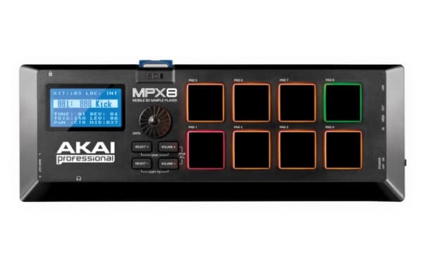 Akai MPX8, 3,5 mm, 5 V, 1 A, 295 mm, 102 mm, 33 mm, 33 mm
