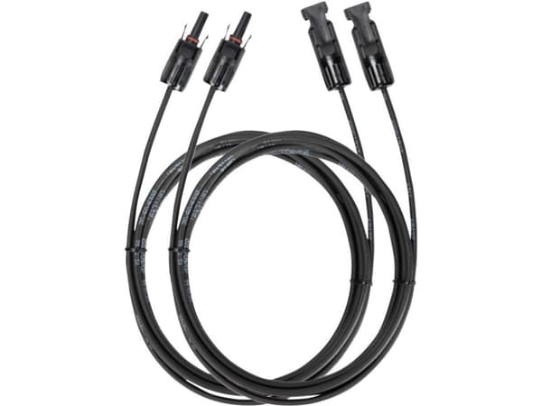 EcoFlow 50004052, Kabel, Sort, MC4, Hankjønn, Hunkjønn, 3 m
