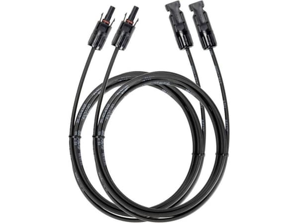 EcoFlow 50004052, Kabel, Sort, MC4, Hankjønn, Hunkjønn, 3 m