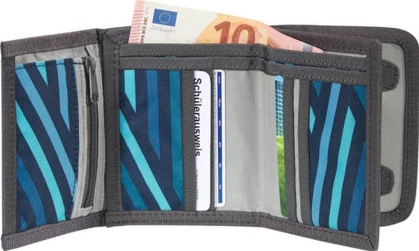 Coocazoo lompakko CashDash II 2020 Zebra Stripe Blue (183895)