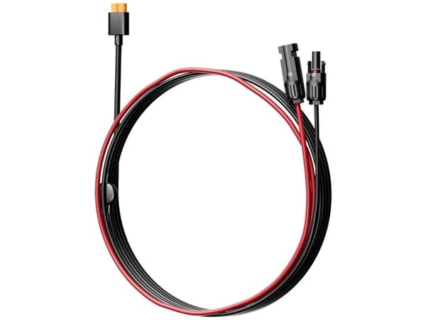 EcoFlow EFMC4-XT60CBL5M, Kaapeli, Musta, Punainen, MC4, 5 m, 320 g