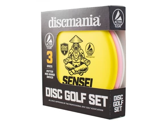 Discmania Diskgolfo disku rinkinys DISCMANIA Active 3 Soft Disc Sett