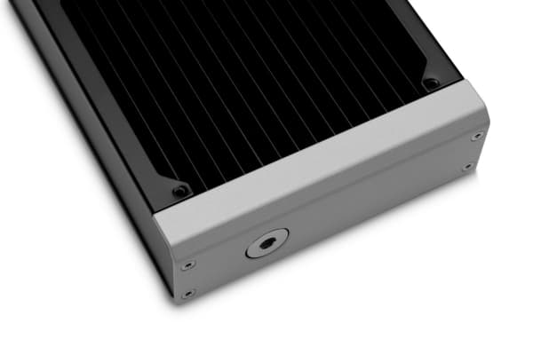 EK Water Blocks 3831109838372, Element, mässing, Koppar, Rostfritt stål, Svart, 1/4", 1 Bar, 130 mm