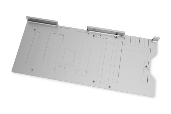 EK Water Blocks EK-Quantum Vector2 Trio RTX 3080/90, Bakre platta, Gjuten aluminium, Rostfritt stål, GeForce RTX 3080/90, 1 styck, Mounting mechanism