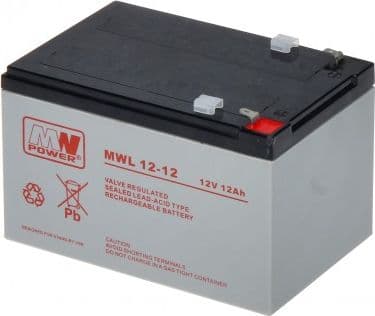 Mw Power MW power battery 12V/12AH-MWL