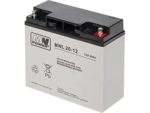 Mw Power BATTERI 12V/20AH-MWL