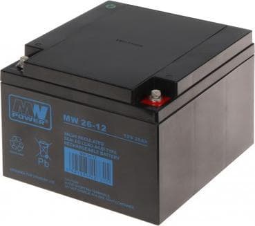 Mw Power MW power battery 12V/26AH-MW