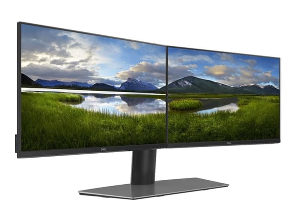 Dell MDS19 Dual Monitor Stand - jalusta - 2 näytölle - näytön koko: 19"-27"
