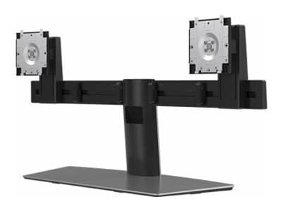 Dell MDS19 Dual Monitor Stand - jalusta - 2 näytölle - näytön koko: 19"-27"