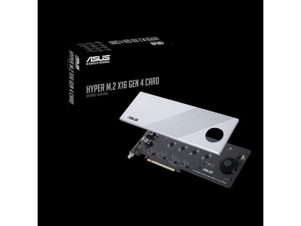 Asus ASUS Hyper M.2 x16-kort 4. generasjon (PCIe 4.0/3.0)