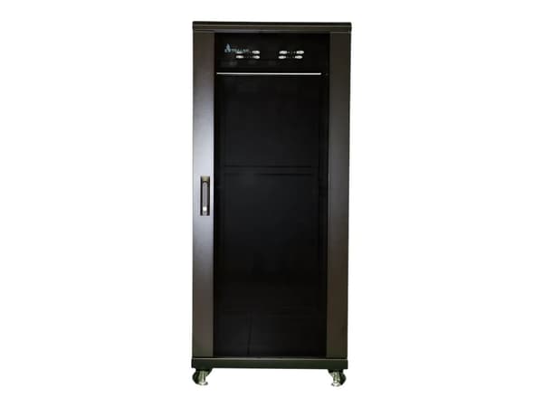 Extralink - Rack skåp - 600x1000 mm - golvstående - svart - 37U - 19"