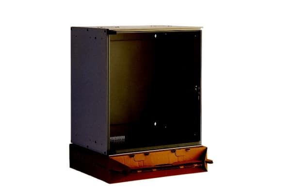 DIGITUS Professional - Skåp - SOHO, omonterad - 540x400 mm (bxd) - väggmontering - RAL 9005, svart - 12U - 19"