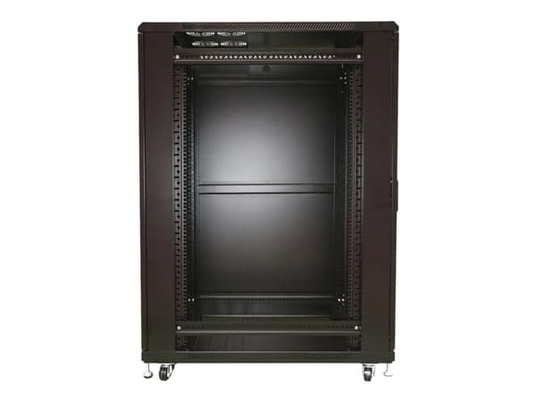 Extralink - Rack skap - 600x1000 mm - står på gulv - svart - 32U - 19"